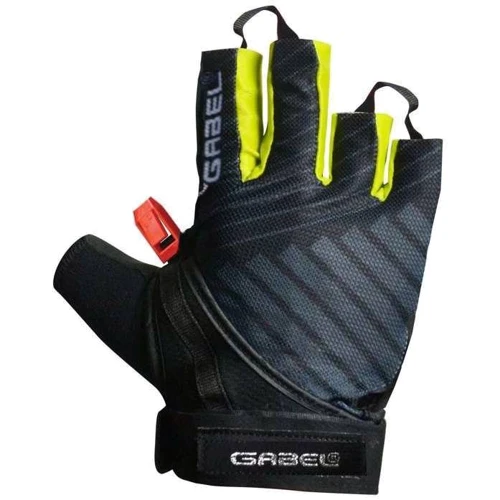 Треккинговая палка Перчатки для скандинавской ходьбы Gabel Ergo Lite Yellow L (8015011400309): Цвет черный