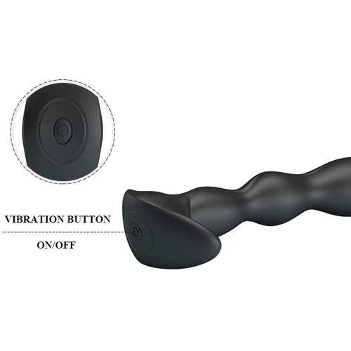 Анальная пробка с вибрацией Pretty Love Special Anal Massager Black