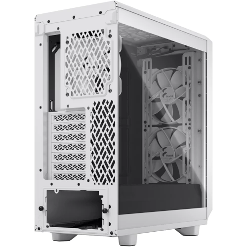 Корпус Fractal Design Meshify 2 Compact Lite White TG Clear Tint (FD-C-MEL2C-04): Материал передней панели пластик и металл