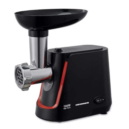 Мясорубка Heinner MG-1250BK: Максимальная мощность, Вт 1340
