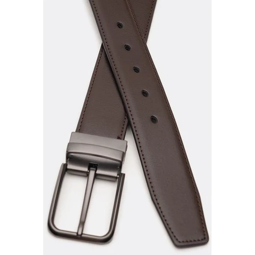 Мужской ремень Borsa Leather коричневый (V1DKX01-brown): Пол Мужской