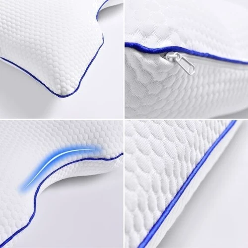Подушка IDEIA Memory Foam ортопедическая контурная 58х42х13 см (2200004315546) фото 7