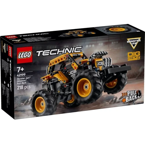 Конструктор LEGO Technic Monster Jam DIGatron Инерционный двигатель 218 деталей (42199)
