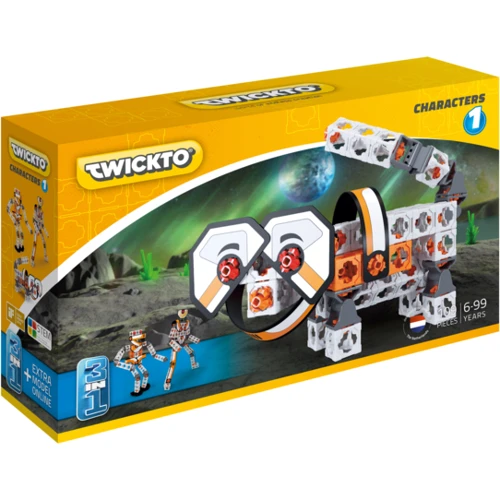 Конструктор TWICKTO Characters #1 РОБОТЫ, 109 деталей