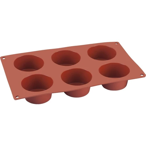 Metaltex для выпечки мафинов 6 шт силикон (222169)