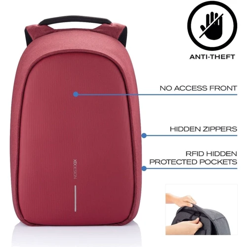XD Design Bobby Hero Regular Backpack Red (P705.294) for MacBook Pro 15-16" фото 12