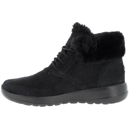 Черевики Skechers On-the-Go Joy (15506 BBK) 39 чорні натуральна замша зима фото 1