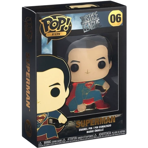 Пин Funko Pop серии DC Comics – Супермен (DCCPP0006): Количество в упаковке 1