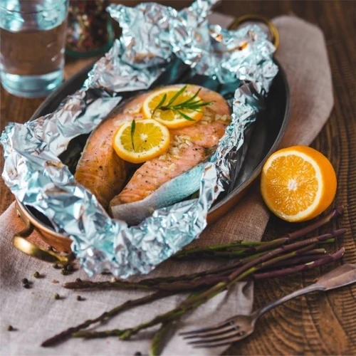 Фольга для пищевых продуктов Chisto алюминиевая 10+1 м (4823098400004) фото 1