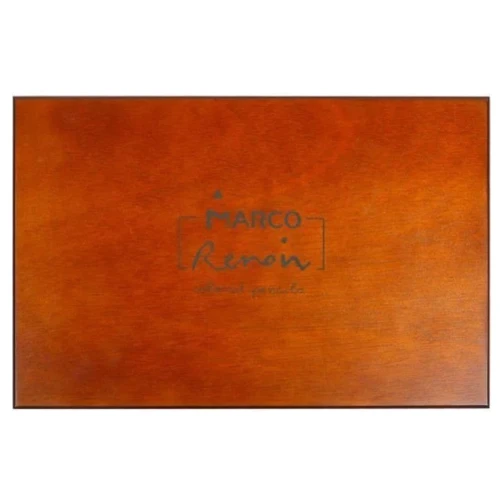Карандаши Marco 3100-72WB 72 цв круглые в деревянном пенале: Тип Цветные
