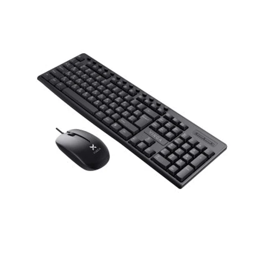 Комплект проводной Vinga KBS-300 Black: Подключение проводное