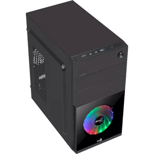 Корпус AEROCOOL PGS CS-105 Black (4718009159365): Типоразмер Mini-Tower