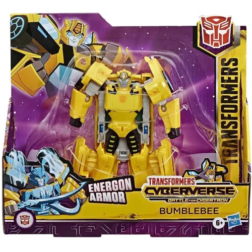 Трансформер Hasbro Кибервселенная: фигурка 19 см (E1886_E7106 CYBERVERSE ULTRA HASBRO BUMBLEBEE): Возраст От 6 лет
