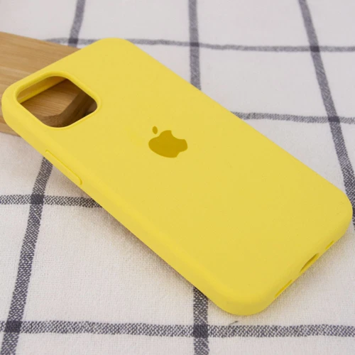 Чохол для iPhone Mobile Case Silicone Case Full Protective Mellow Yellow for iPhone 14 Pro Max: Колір желтый