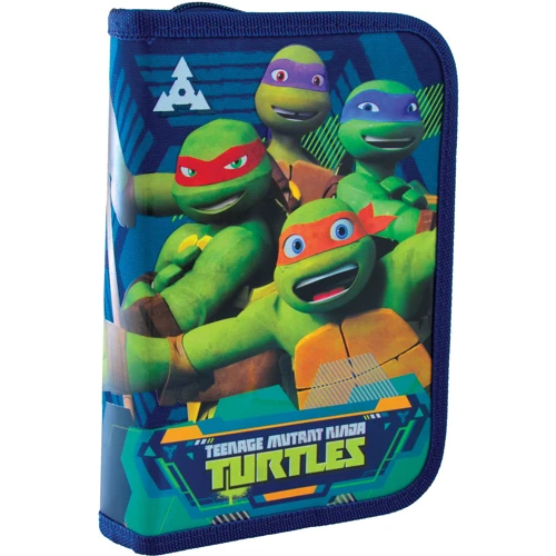 Пенал твердый одинарный с двумя клапанами YES HP-04 "Tmnt" (532186)