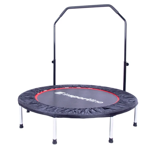 Батут inSPORTline PROFI с ручкой 122 cm серый (12743)