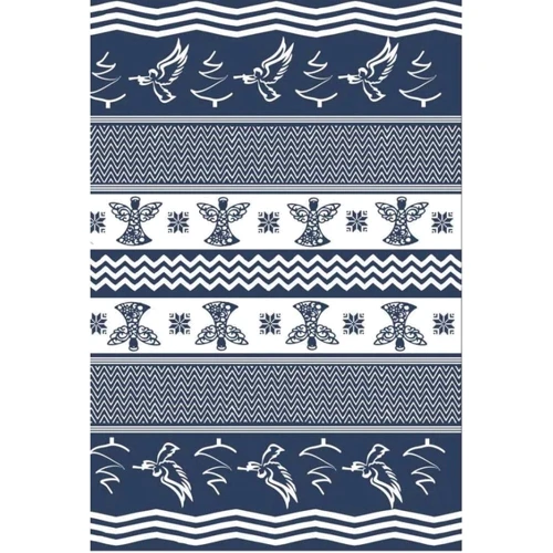 Плед SoundSleep Angels жаккард двусторонний синий 140х200 см (94271768)