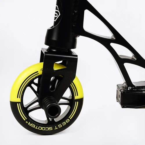 Самокат трюковый Best Scooter Reactor Black and Yellow (112771): Тип тормоза ножной