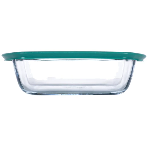 Форма Pyrex C&S Green для запекания 1.1 л 23х15х6.5 см (215PTG2): Материал Стекло