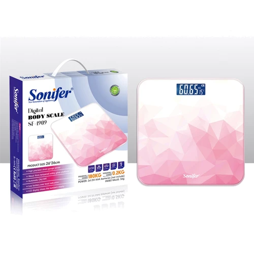 Весы напольные Sonifer SF-1909 pink