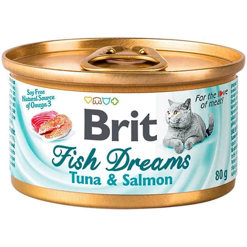 Brit Fish Dreams Tuna & Salmon 80 г