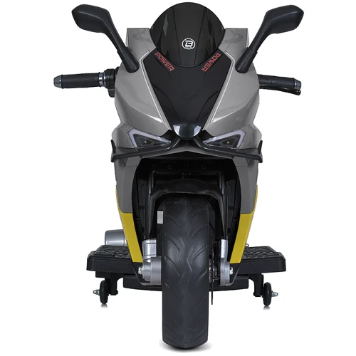 Детский электромотоцикл Bambi серый (M 6013EL-11(24V))