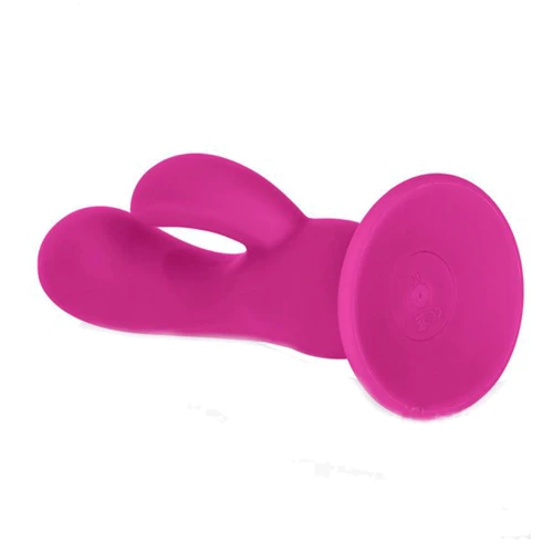 Вибратор с присоской Rechargeable Wireless Pleaser Pink, 10.7x3.7 см