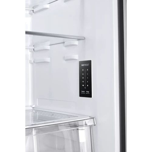 Холодильник Side-by-Side Gorenje NRM818FMB: Расположение морозильной камеры Нижнее