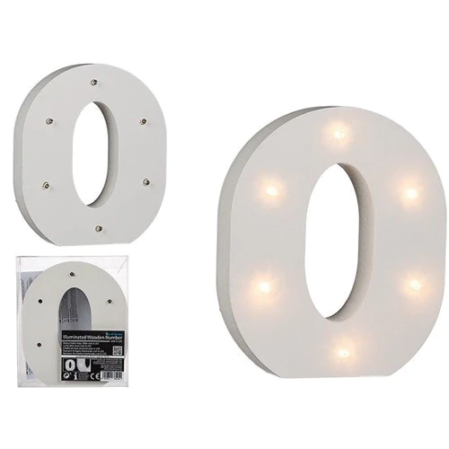 Літера Про декоративна OOTB з LED підсвічуванням 16 см (57/6088)
