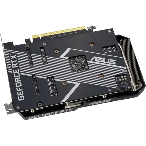 Видеокарта ASUS GeForce RTX3060 12Gb DUAL OC (DUAL-RTX3060-O12G-V2): Исполнение Двухслотовое