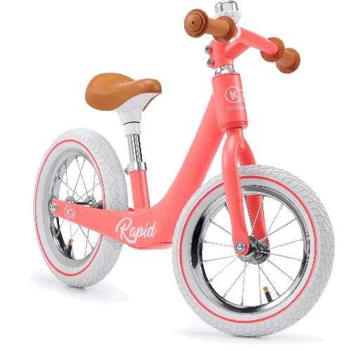 Беговел Kinderkraft Rapid Magic Coral (KKRRAPICRL0000): Диаметр колес, дюймов 12