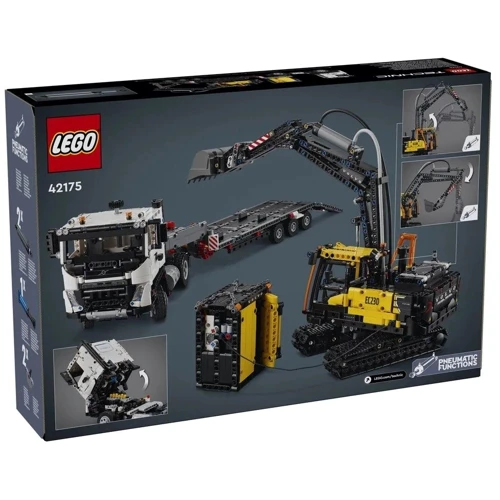 Конструктор LEGO Technic Грузовик Volvo FMX и Электрический экскаватор EC230 2274 детали (42175) фото 9