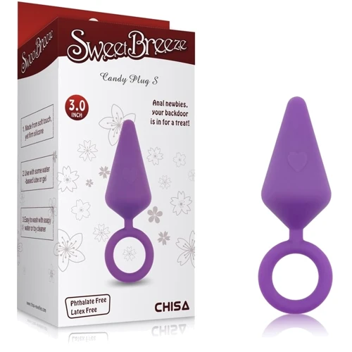 Анальная пробка Chisa Sweet Breeze Candy Plug S Purple