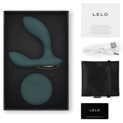 Массажер простаты LELO Hugo 2 Remote Green