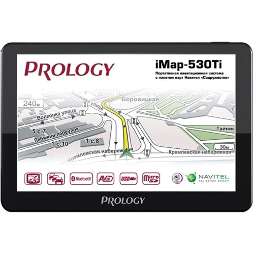 Prology iMAP-730Ti Навител: Слот для карт памяти MicroSD