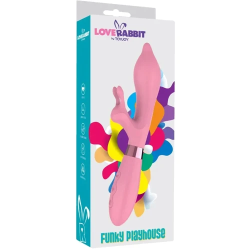 Вибратор-кролик Toy Joy Funky Playhouse Vibrator