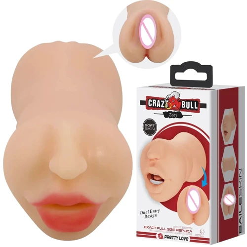 Мастурбатор із двома входами LYBAILE Crazy Bull Zoey soft skin (BM-009241N): Для кого Для чоловіків