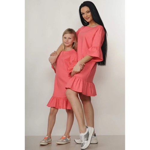 Платье Ри Мари Мелани-Kids ПЛ 14.1-39/19 140 коралловое: Сезон Лето