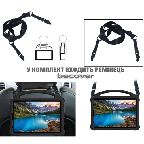 Аксессуар для планшетных ПК Becover Protected Cover Black for Samsung X520/X526 Galaxy Tab S10 FE (713257)