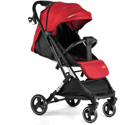 Коляска прогулочная детская Joy Comfort L-52304 красная