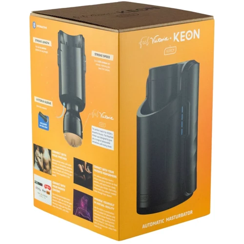 Интерактивная секс-машина для мужчин Kiiroo Keon Kombo Set с мастурбатором Feel Victoria June
