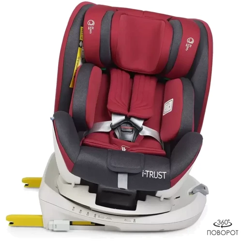 Автокресло El Camino (0-36кг) ME 1081 I-TRUST 360 ISOFIX Red (ME 1081) фото 6