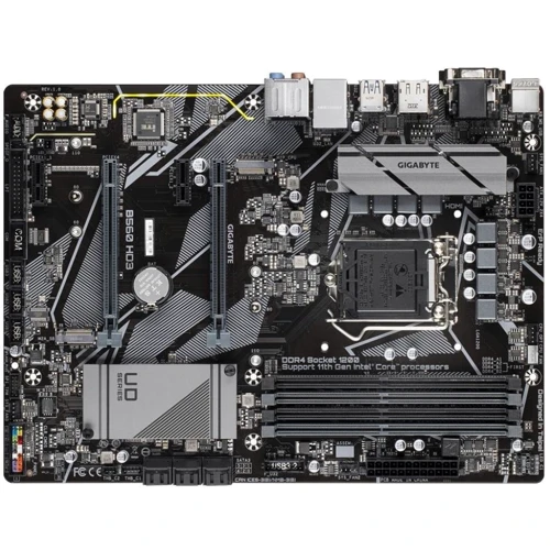 Gigabyte B560 HD (B560 HD3): Оперативная память 4xDDR4 3200 МГц, до 128 ГБ