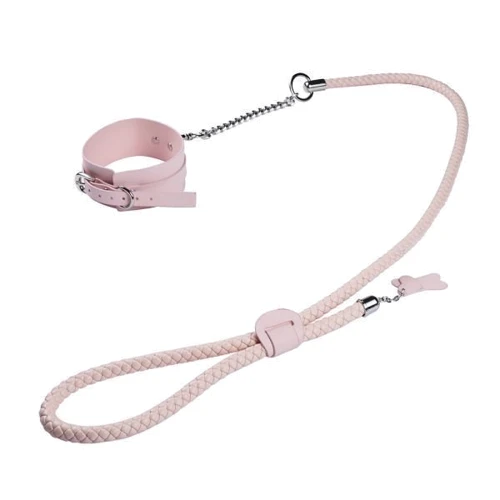 Набор для БДСМ игр BDSM-NEW PVC Bondage Set, Pink