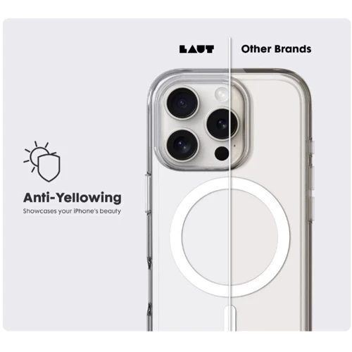Чохол для iPhone LAUT CRYSTAL-M MagSafe Transparent (L_IP24C_CRM_UC) для iPhone 16 Plus фото 8