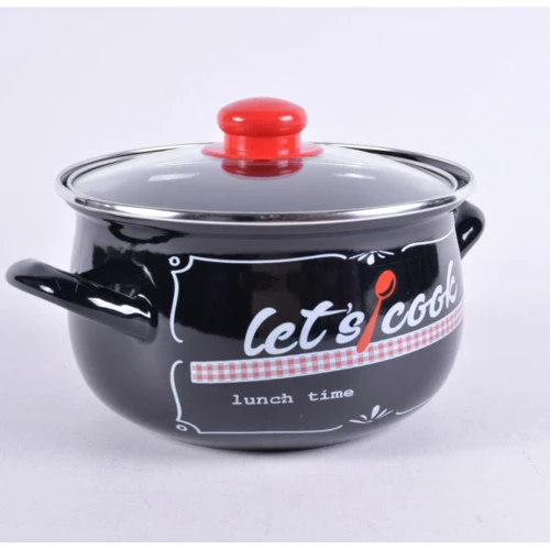 Кастрюля Gusto Lets Cook 18 см 3.1 л (GT-T-118-LCB): Тип Традиционная
