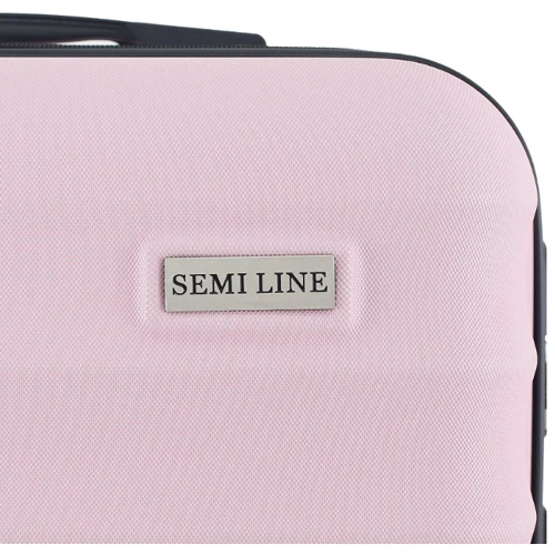 Чемодан Semi Line 28" (L) Pink Cream розовый (T5632-3): Материал Пластик