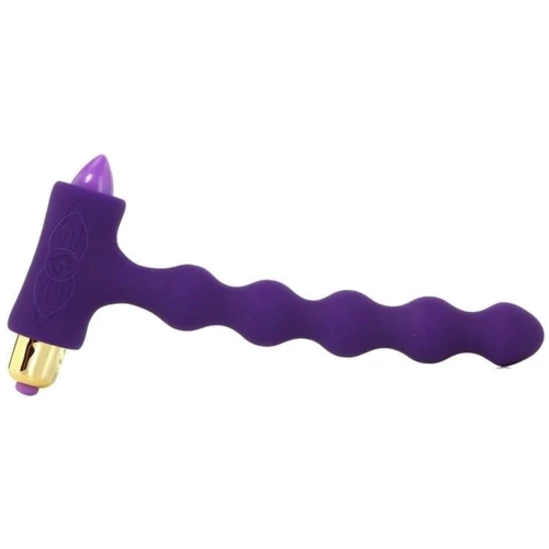 Анальный вибратор Rocks Off Petite Sensations - Pearls Purple