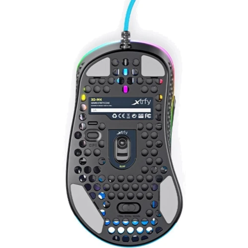 Мышь Xtrfy M4 RGB Miami Blue (XG-M4-RGB-BLUE): Максимальное разрешение сенсора, dpi 16000