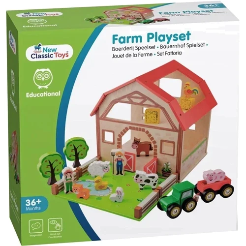 Ігровий набір New Classic Toys Ферма (10850)